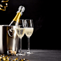 Miniatyrbillede 8 af 8: 4 stk. flaskepropper i rustfrit stål, champagnepropper, vinpropper, proseccopropper, genanvendelige flaskepropper, vinpropper, vin C