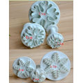Miniatyrbilde 2 av 6: For Kakepynt Fondant Cookie Cutter Cupcake Dekorering Fondant Form Snøflak Kakepynt Verktøy for Babyshower Fest Bryllup Bursdag For -