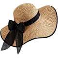 Miniatyrbillede 6 af 6: Kvinde Foldbar Floppy Bredskygget Solhat Sommer Strandhat UV UPF 50+ 07Style Khaki