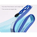 Pikkukuva 3 / 7: er File Zipper Bags Plastic Wallets Folder Extra Thick 8PCS (A5 Zip Bag) A58PCS