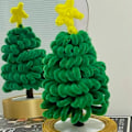 Miniatyrbillede 4 af 5: 100 STK. Mørkegrønne piberensere til hobby, 30 cm x 6 mm Chenille stilke til DIY julehåndværk