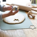 Miniatyrbilde 3 av 5: Sklisikre silikonunderlag for babyer og småbarn - Multifunksjonell