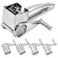 Miniatyrbillede 1 af 3: Rustfrit stålosterev med 4 tromleblade