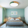 Miniatyrbillede 5 af 5: Rund LED-loftslampe med dæmpning, indbygget, grøn, 12 tommer