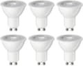 LED GU10 Spotlight Lampa, Varmvit, Ej Dimbar - 6-pack