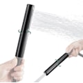 Miniatyrbild 1 av 8: Handhållen dusch Handhållen duschspray Badrum duschstav Högtryckslyxig handdusch Mässing Högflödes handduschhuvud, dubbla funktioner Matte Black Dual Functions Style