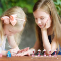 Miniatyrbild 5 av 7: 2 set akryl nageldisplayställ nagelspetsövningshållare magnetisk nagelövningsställ fingernagel DIY nagelkonstställ för falska nagelspetsar manikyr T Pink