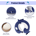 Miniatyrbilde 3 av 7: Pute Cartoon Dyre Nakkestøtte Pute 30 * 30cm Memory Foam Nakkepute U-formet Elastisk Barn Reisepute Bærbar U-formet Pude for E 30*30cm