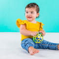 Pikkukuva 2 / 4: Oball Easy Grasp Shaker Rattle BPA-vapaa vauvan lelu Blue, Green, Yellow