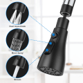 Miniatyrbillede 2 af 5: Sort-spray køkkenvaskhane 360 grader, 3 tilstande køkkenhane dyse med belufter, køkkenvask mixer tap roterende hanehoved, universel justering
