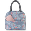Miniatyrbillede 1 af 8: Frokostpose, Isoleret Frokostpose Køletaske Bærbar Flamingo Termisk Frokostposer Organizer Tote Taske til Kvinder Voksne Børn Arbejde Skole Picnic Flamingo