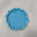 Miniatyrbillede 4 af 5: Solsikke nøglering epoxyharpiksform håndlavede vedhæng silikoneform DIY-håndværk