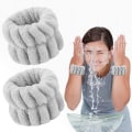 Miniatyrbillede 1 af 5: 2 stk. Mikrofiber Håndledsvask Bånd til Kvinder, Absorberende Håndledsbånd Håndleds Svedbånd til Piger Forhindrer Vand i at Spilde Ned ad Dine Arme