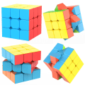 Pikkukuva 2 / 5: Nopeuskuutio 3x3x3 Tarraton Kuutio-opetusohjelmalla - Kääntyy Nopeasti Sujuvasti Taikakuutiot 3x3 Puzzle-peli Aivolelu Lapsille ja Aikuisille