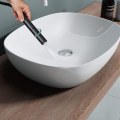 Miniatyrbilde 6 av 8: Håndholdt dusj håndholdt dusjspray baderom dusjstav høytrykks luksus hånddusj messing høystrøms hånddusjhode, dobbeltfunksjoner Matte Black Dual Functions Style