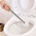 Miniatyrbillede 5 af 5: 4 stk. udskiftningshoveder til toiletbørste, holdbare (hvid, 80 mm)