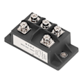 Miniatyrbillede 2 af 4: Brorectifier Hurtig Varmeafledning 5 Terminaler 3 Fase Diode Broliretter Strømmodul 300a 1600v