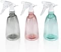 3-delt tom 500 ml sprayflaske, påfyllbar plasttriggersprøyte, for rengjøring, planter, hår, hage