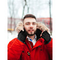 Miniatyrbilde 6 av 7: 3 Par Halvfingerhansker Vinter Fingerløse Hansker Strikkede Hansker for Menn Kvinner Black
