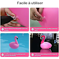 Miniatyrbillede 5 af 5: (2 stk.) Flydende pool lys, Ip68 vandtætte solcellelamper til have, udendørs oppustelige solcellelamper med automatisk tænd/sluk til swimmingpool, indkørsel