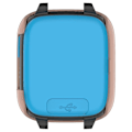 Miniatyrbild 3 av 3: För Xplora Xgo3 Smartwatch För Fodral Pc-skydd + Glasskärmsskydd (svart)