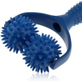 Miniatyrbillede 3 af 6: Dybdegående massagepind med 2 massagebolde, fjerner cellulite, til skulder, arme, balder, muskelafslappende massageapparat Blue