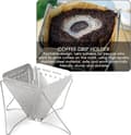 Miniatyrbillede 4 af 5: Kaffefilter, bærbart filterkonus i rustfrit stål, foldbart, til rejser, vandreture, picnic, camping
