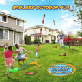 Miniatyrbilde 6 av 8: Gutte leker for 3-12 år gamle gutter, hageleker for barn gutter jenter gaver 3-9 år gamle gutter leker 3-9 utendørs spill bursdagsgaver for barn leker Ga Rocket Theme6pcs Rocket Theme6pcs