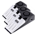 Pikkukuva 1 / 6: 3-pakkaus turvakiilaovipysäytin hälytinpysäytin estävä matkustaminen kotiturvallisuushälytys 120db (3 pakkausta) MS-M68 Black&silver
