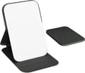 Compact Makeup Mirror for Dressing Table, Small Foldable Mirror, Handheld, 10 x 7 cm, Black