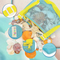 Miniatyrbild 2 av 5: Strandleksaker Mesh Strandväskor Barn Skal Samling Strandleksaker Strandleksaker Pojkar Och Flickor Simtillbehör (Endast Väska, Set Om 3)