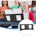 Miniatyrbillede 5 af 5: Keyboard Musik Noder Stativ Letvægts Noder Stativ Musik Stativ Til Noder Elektronisk Klaver Musik Stativ(1stk, Sort)