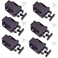 Miniatyrbilde 1 av 7: 6X Touch Release Catch for Cupboard - GOODCHANCEUK Push to Open Touch Release Latch Cabinets Doors Non-Magnetic Touch Latches for Drawer