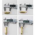 Pikkukuva 6 / 7: Op Up Click Clack -messinkitulppa, vaihtoruuvimostalle lavuaarin ja kylpyammeen viemäritulpalle (2 kpl) 2pcs 2pcs