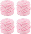 Heklegarn 4xHeklegarn for Hekling, Mykt Chunky Garn for Garnprosjekter