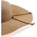 Miniatyrbilde 6 av 6: Kvinner Foldable Floppy Bred Brede Brede Solhatt Sommer Strandhatt UV UPF 50+ 05Style Khaki