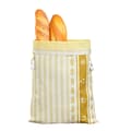 Reusable Beeswax Bread Bag, Individual Storage Bag, Perfect for Bakery Items, Striped