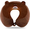 Miniatyrbilde 1 av 7: Pute Cartoon Dyre Nakkestøtte Pute 30 * 30cm Memory Foam Nakkepute U-formet Elastisk Barn Reisepute Bærbar U-formet Pude for H 30*30cm