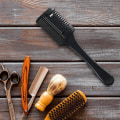 Miniatyrbillede 7 af 8: Razor Comb Hårtynder Kam Hårstyling Razor Comb Hårklipper Razor Comb Klippesaks Dobbeltsidet Hårstyling Razor Comb Værktøj til Hår C Black 1 Count (Pack of 1)
