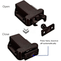 Miniatyrbilde 4 av 7: 6X Touch Release Catch for Cupboard - GOODCHANCEUK Push to Open Touch Release Latch Cabinets Doors Non-Magnetic Touch Latches for Drawer