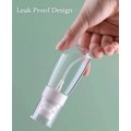 Pikkukuva 6 / 6: Pienet suihkepullot 100 ml, 3 pakkausta hienoa sumutuspulloa matkustamiseen Pink 100ml