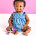 Pikkukuva 2 / 8: Oball Easy Grasp Shaker Rattle BPA-vapaa vauvan lelu Pink