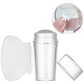 Miniatyrbillede 1 af 5: Neglekunsttryk, klart silikoneprintgel med skraber, manicure-trykkeværktøjer, gør-det-selv-neglekunsttilbehør