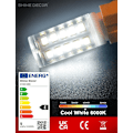 Miniatyrbilde 5 av 8: G9 LED-pære, 5W kald hvit 6000K, LED-pære ikke-dimbar, 450LM, tilsvarer 50W halogen, energisparende LED-pærer for taklamper, 6-pakning Model 2 Cool White