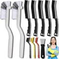11 Pieces Grout Brushes, Cleaning Brushes with Hard Bristles for Grout, Cleaning Tools for Bathroom Kitchen Small Spaces