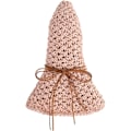 Miniatyrbild 5 av 8: Solhatt i halm för kvinnor, damer, hopfällbar, bredbrättad, med rosett, justerbar, strandhatt, elegant hinkhatt, UPF 50 UV-skydd, bekväm Pink One Size