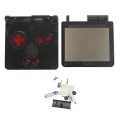 Miniatyrbilde 4 av 5: Transparent Clear Hard Protective For Shell For Case For Gameboy Advance Sp For（rød）