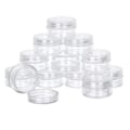 Miniatyrbillede 1 af 3: 10 stk. opbevaringskrukker - 10 ml Transparent