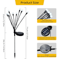 Miniatyrbillede 2 af 7: Solcellelamper Udendørs Vandtætte, Svajende Solcelle Have Lamper Ildflue Lamper Dekorative Udendørs Lamper Have Lamper, Ildflue Have Lamper Solcelle Warm 2pack