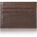 Miniatyrbild 1 av 8: Äkta läder korthållare 7 kortplatser Minimalistisk Ultra Slim för jacka, byxor Brown Rfid